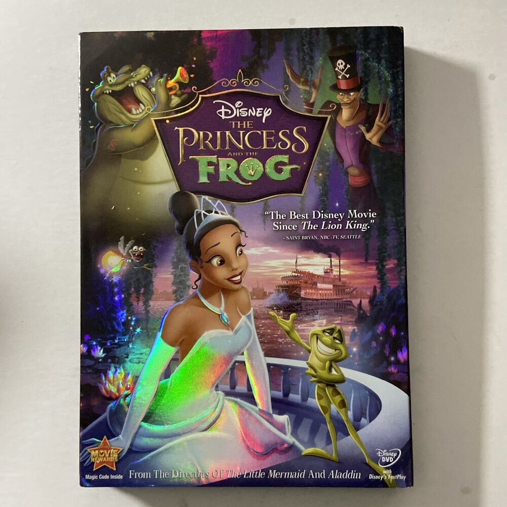 The Princess and the Frog Single-Disc Edition Paper Sleeve and Tall Case